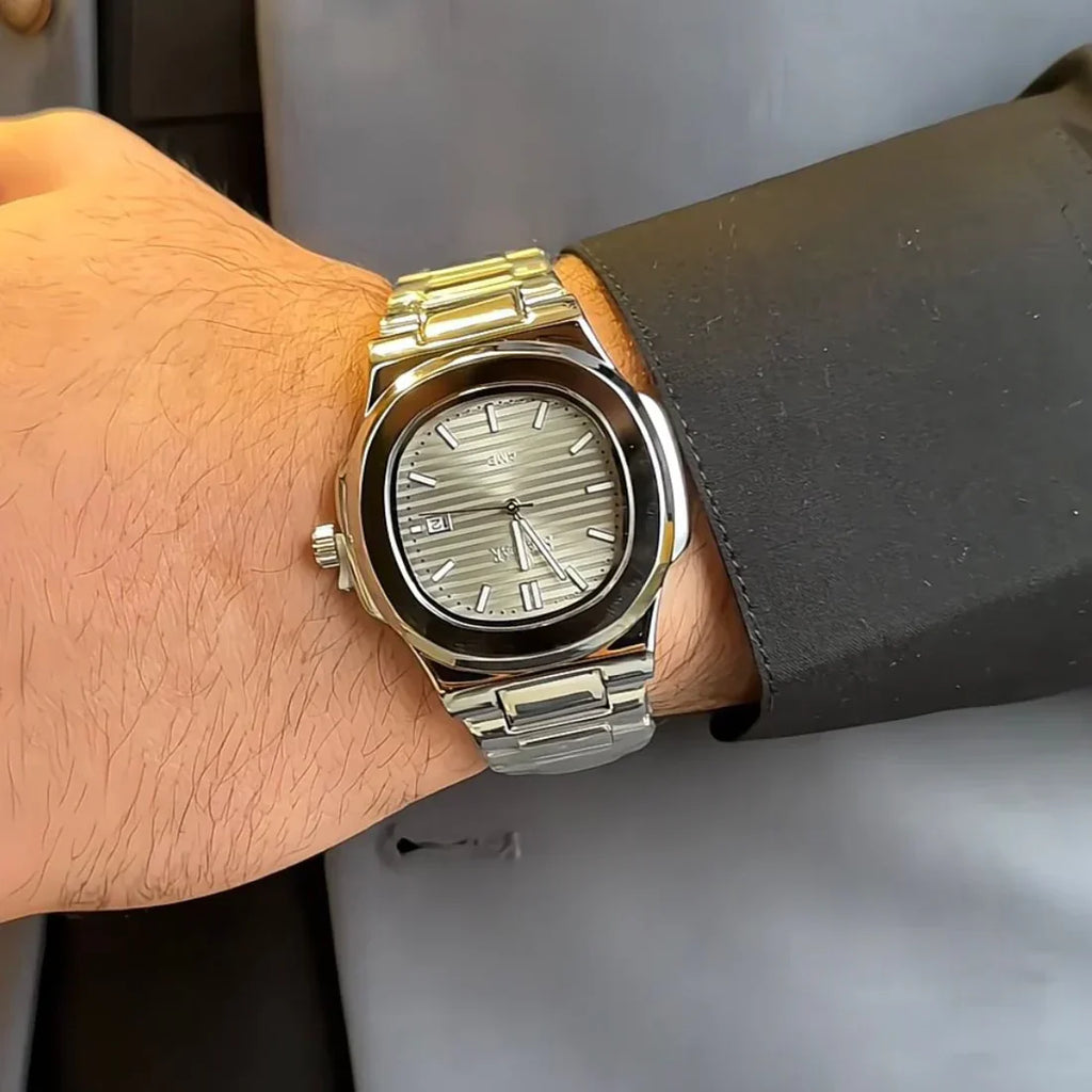 P_P STAINLESS STEEL WATCH